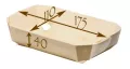 Barquette Panibois Marquis/se 175x110x40mm